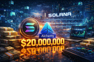 Alchemy Inova com Fundo Surpreendente de US$ 20 Milhões para Revolucionar a Infraestrutura da Solana!