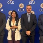 Agentes da PF representando o Brasil em reuniao de seguranca nos EUA