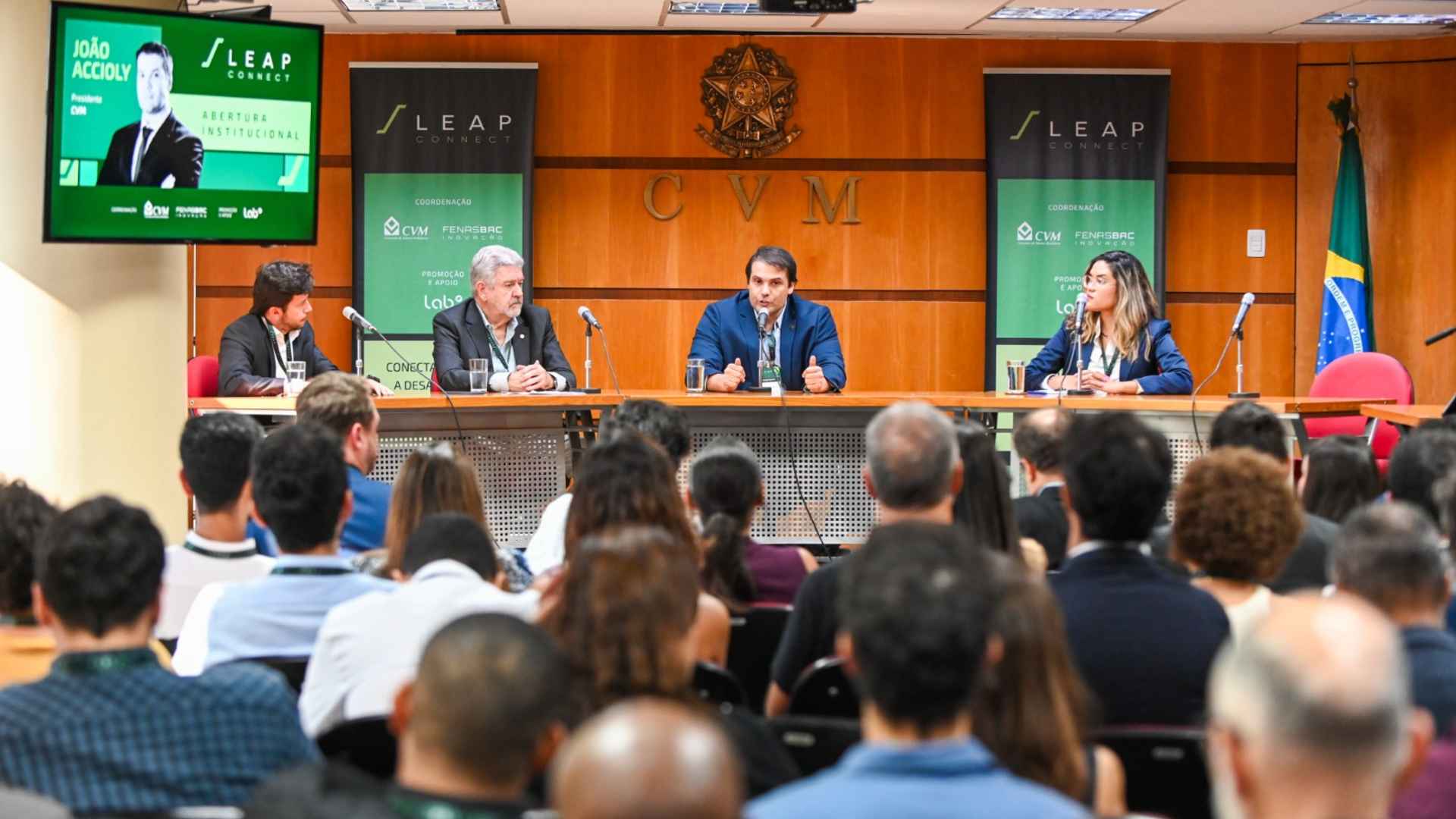 CVM e Fenasbac divulga inscricoes para o LEAP 2026