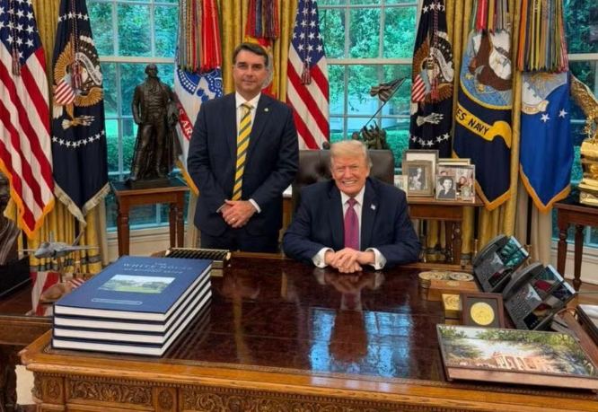 Flávio Revela a Trump: "Diferença Abrupta Entre Lula e Nós!" 2 Captura de tela 2026 05 26 175915