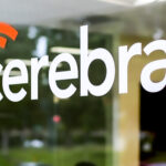Cerebras logo on door