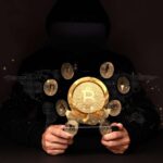 Criminoso com bitcoin