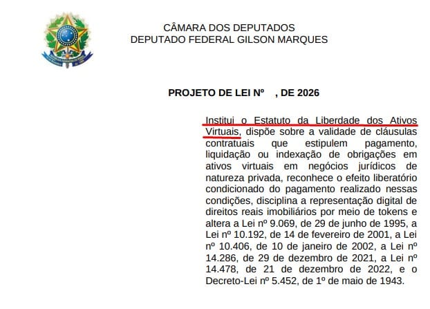 Criptomoedas à Vista: Proposta do NOVO Revoluciona o Plano Real, a CLT e o Mercado Imobiliário! 2 Deputados do NOVO pedem mais liberdade para as criptomoedas no Brasil