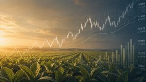 Imagem criada por inteligencia artificial para ilustrar os impactos do El Nino em acoes do setor fin