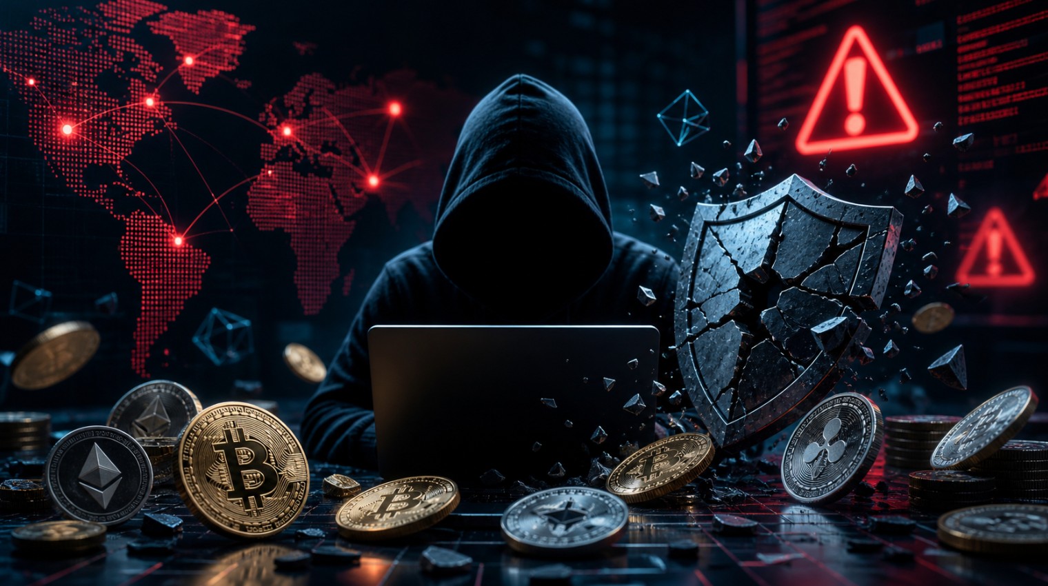 hacker criptomoedas