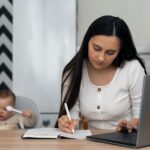 lifestyle woman going through motherhood 1