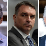 Zema e Renan Santos Desafiam Flávio: Explicações sobre Vorcaro Não Impressionam! 3 romeu zema flavio bolsonaro ronaldo caiado