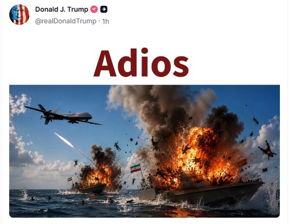 trump ira truth social adios