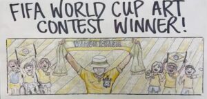 Estudante Brasileiro Garante Vitória em Concurso da FIFA e Suas Artes Transformam Ônibus da Seleção!